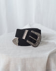 Shyane Belt Black - POŚI. THE LABEL